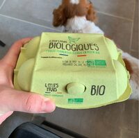 6 oeufs frais bio