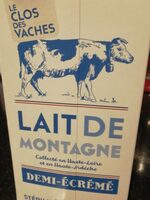 Lait de montagne