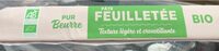 Pâte feuilletée Bio