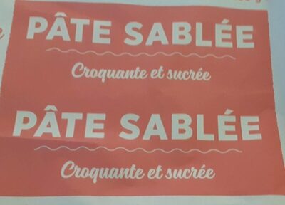 Pâte sablée