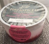 Fontainebleau sur lit de framboise