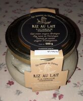 RIZ AU LAIT à la Vanille de Madagascar