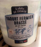 Yaourt fermier brassé
