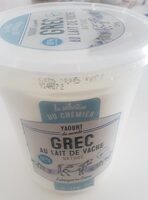 Yaourt grec au lait de vache