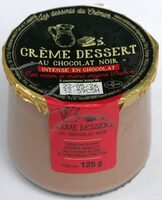 Crème dessert au chocolat noir