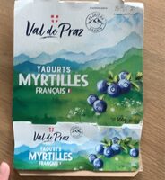 Yaourts myrtilles
