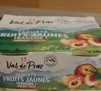 Yaourts fruits jaunes français