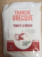 Tranche grecque tomate et origan