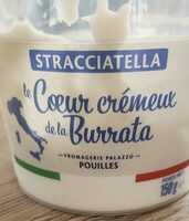 Le cœur fondant crémeux de la burrata