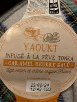 Yaourt infusé à la fève de tonka