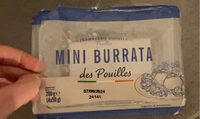 Mini burrata des Pouilles