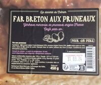 Far breton aux pruneaux