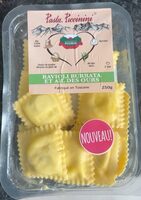 Ravioli burrata et ail des ours