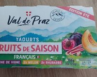 Yaourts val de praz