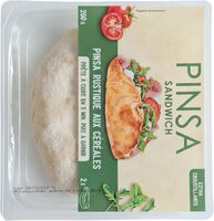 Pinsa Sandwich rustique aux céréales