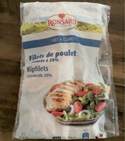 Filets de poulet saumurés à 20%