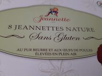 8 madeleines nature sans gluten