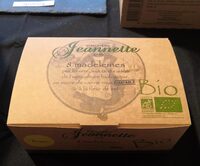 Madeleines Jeannette bio citron
