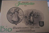 Boite de 10 madeleines Bio Citron