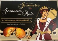 Madeleines frangipane Jeannette