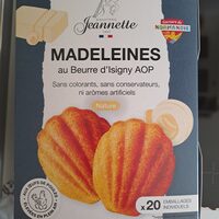 Madeleines nature