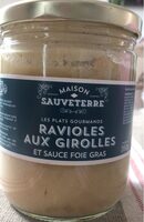 Ravioles aux girolles et sauce foie gras