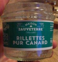 Rilette pur canard