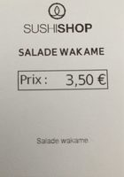 Salade Wakame