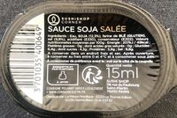 Sauce soja salee