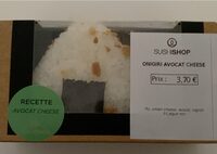 Onigiri avocat cheese