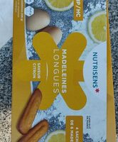 Madeleines longues au citron