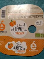 Yaourt de chèvre bio abricot