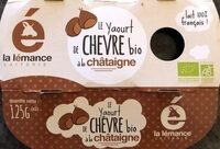 Yaourt Chèvre à la châtaigne