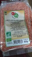 Lentilles rouge corail