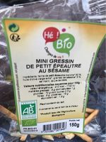 Mini gressin de petit épautre au sesame