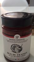 Duo de fraises et jus de bergamote