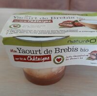Yaourt de Brebis bio sur lit de Châtaigne