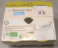 Yaourt nature au lait de vache demi-écrémé