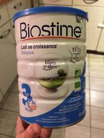 Lait de croissance bio