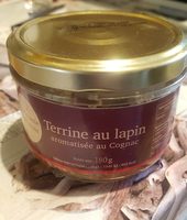 Terrine au lapin aromatisée au Cognac