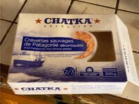 Crevettes sauvages de Pantagonie decortiquees
