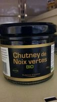 Chutney de noix vertes Bio
