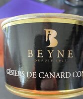 Gésiers de canard confits
