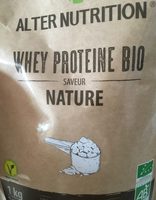 Whey proteine bio saveur nature