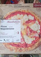 Pizza napoletana pancetta e Asiago