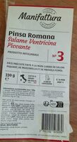 Pinsa romana salame ventricina piccante
