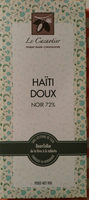 Chocolat Haïti Doux noir 72%