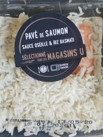Pavé de saumon sauce oseille et riz basmati
