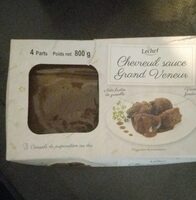 Chevreuil sauce grand veneur