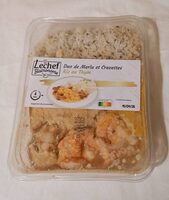 Duo de Merlu et crevettes